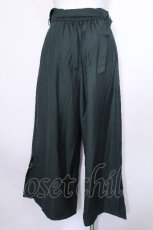画像2: axes femme / ベルトデザインワイドパンツ  グリーン S-26-05-24-060-AX-PA-AS-ZS (2)