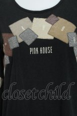 画像5: PINK HOUSE / ロゴパッチ長袖カットソー  黒 S-26-05-24-010-LO-TS-TE-ZS (5)