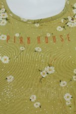 画像5: PINK HOUSE / マーガレット柄長袖カットソー  イエロー S-26-05-24-015-LO-TO-TE-ZS (5)