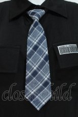 画像5: NieR Clothing / ウエストくびれスタイルアップシャツ【ワンタッチネクタイ付き】  黒 S-26-05-24-017-PU-BL-TE-ZS (5)