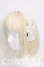 画像1: m petit by misako / TT*AMレースカチューシャ  オフ S-26-05-25-004-LO-AC-AS-ZS (1)