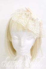 画像3: metamorphose / リボン円形ヘッドドレス  キナリ S-26-05-25-008-ME-AC-HR-ZS (3)