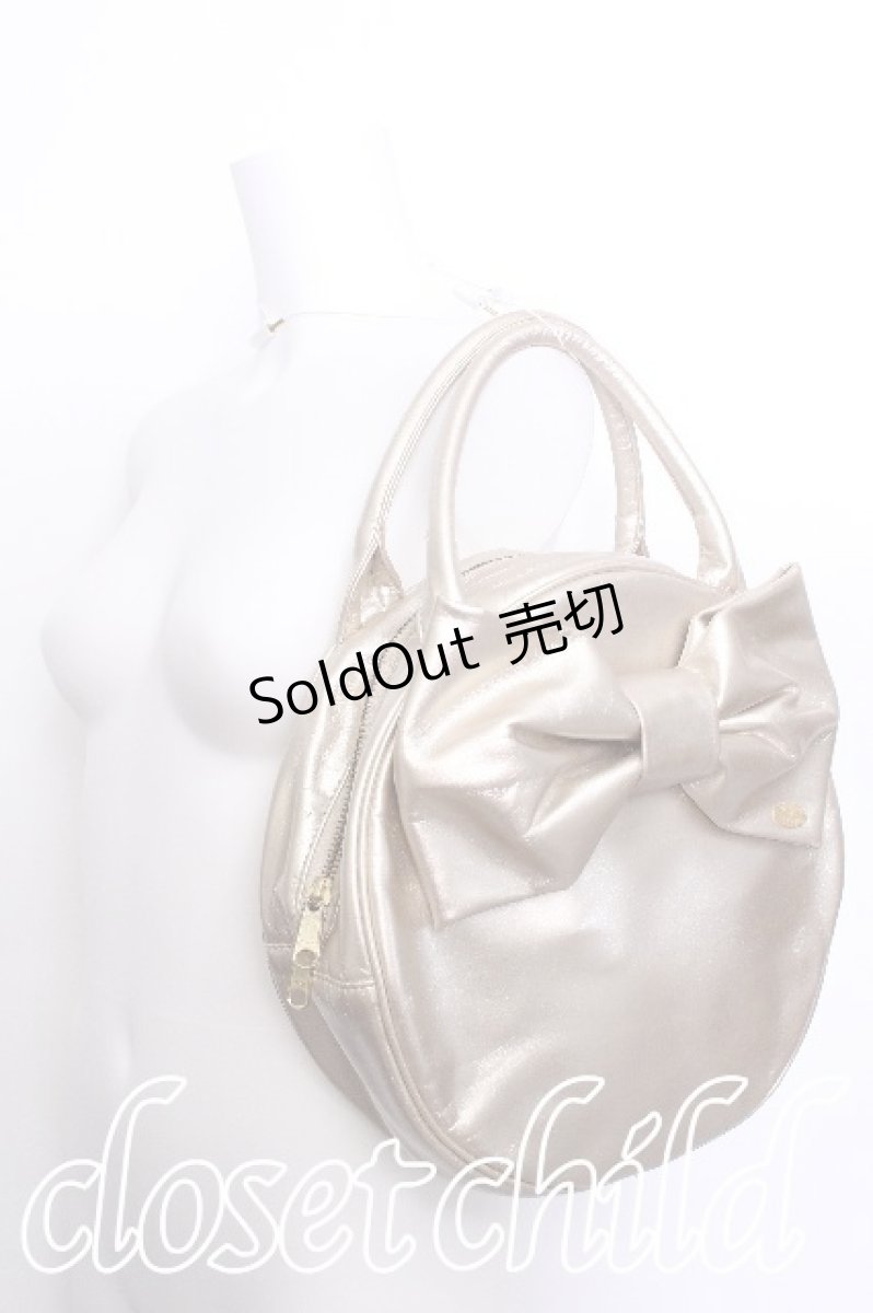 画像1: Leur Getter / 2WayリボンBag  ゴールド S-26-05-25-024-LU-BG-HR-ZS (1)