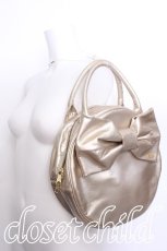 画像1: Leur Getter / 2WayリボンBag  ゴールド S-26-05-25-024-LU-BG-HR-ZS (1)