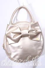 画像2: Leur Getter / 2WayリボンBag  ゴールド S-26-05-25-024-LU-BG-HR-ZS (2)