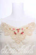 画像3: axes femme / お花＆パールキャミ  キナリ S-26-05-25-031-AX-BL-HR-ZS (3)