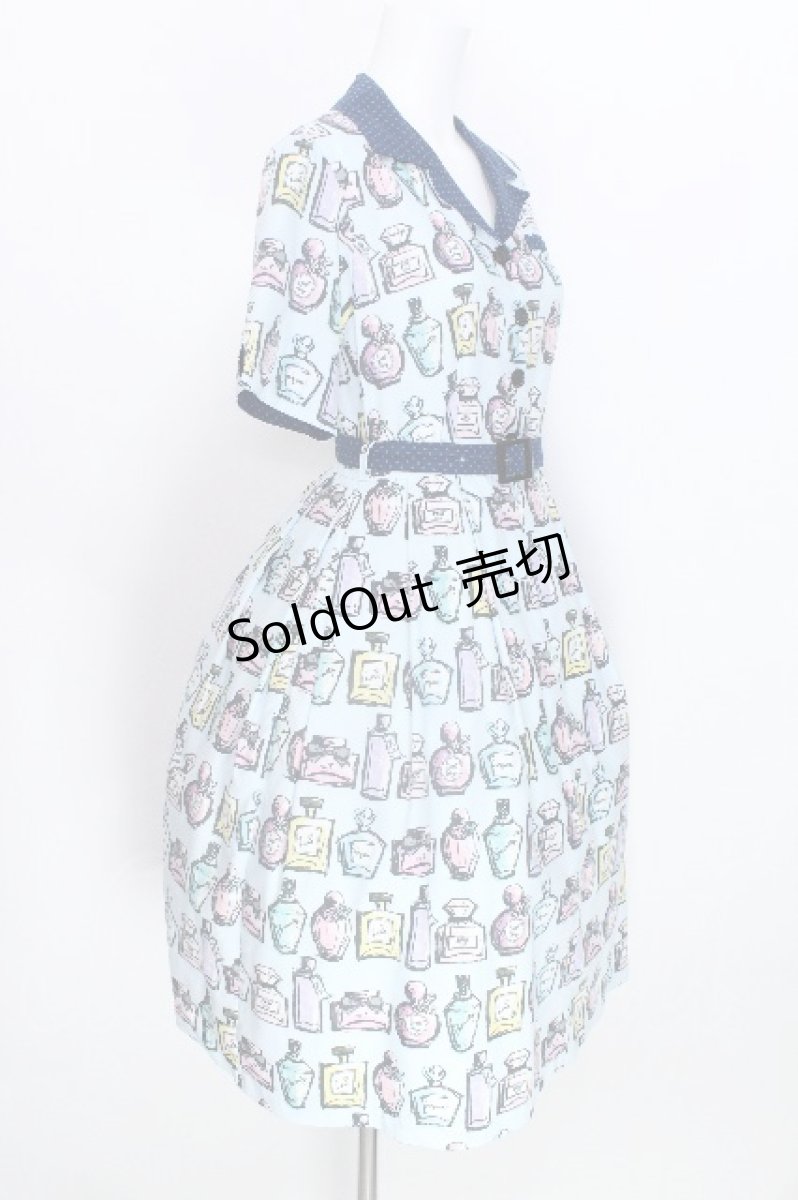 画像3: MILK / perfumeワンピース  サックス S-26-05-27-026-ML-OP-HR-ZS (3)