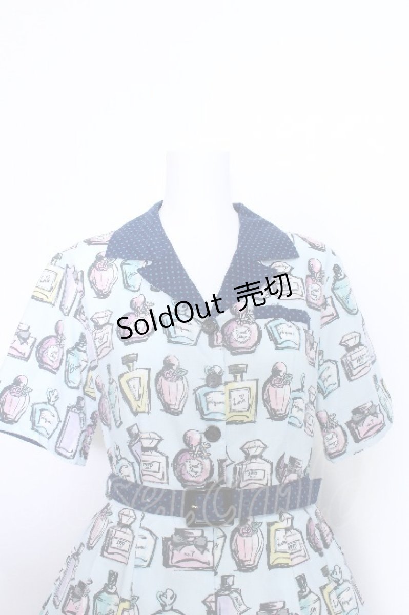 画像4: MILK / perfumeワンピース  サックス S-26-05-27-026-ML-OP-HR-ZS (4)