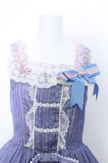 画像4: BABY,THE STARS SHINE BRIGHT / Albertineジャンパースカート  ブルー S-26-05-27-030-BA-OP-HR-ZS (4)