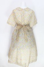 画像2: Jane Marple / シアーBetsy dayドレス M イエロー S-26-05-27-013-JM-OP-YM-ZS (2)