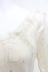 画像4: axes femme / リボンデザインボレロ  キナリ S-26-05-29-031-AX-TO-HR-ZS (4)
