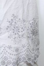 画像5: axes femme / 刺繍セットアップ M 白 S-26-05-29-048-AX-PA-HR-ZS (5)