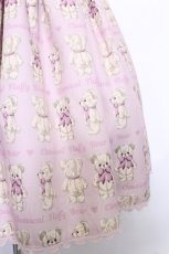 画像2: axes femme kawaii / フラッフィベアジャンスカ  ピンク S-26-05-29-050-AX-OP-AS-ZS (2)