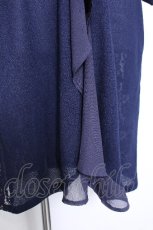 画像4: axes femme / バックレースロングカーディガン  紺 S-26-05-29-052-AX-TO-HR-ZS (4)