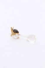 画像1: Q-pot. / ハチ ト ミツ ピアス  ゴールド S-26-05-29-012-QP-OP-HR-ZS (1)