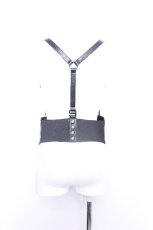 画像2: axes femme / コルセットハーネスベルト  黒 S-26-05-29-025-AX-TO-HR-ZS (2)