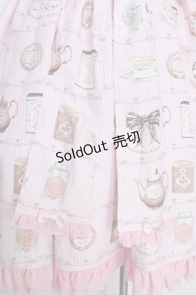 画像5: metamorphose / 【プラスサイズ】Classic Tea Houseジャンパースカート 2 ピンク S-26-05-30-030-ME-OP-AS-ZS (5)