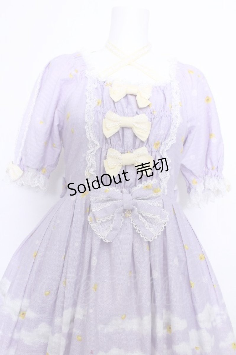 画像3: metamorphose / Dreamy Little Farm ワンピース  ラベンダー S-26-05-30-034-ME-OP-AS-ZS (3)