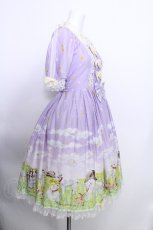 画像4: metamorphose / Dreamy Little Farm ワンピース  ラベンダー S-26-05-30-034-ME-OP-AS-ZS (4)