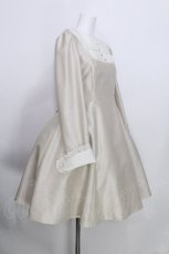 画像2: Juliette et Justine / Robe de la papillote poupee ローブ ドゥ ラ パピヨット プーペ  キナリ S-26-05-30-037-CL-OP-AS-ZS (2)
