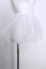画像3: MARBLE / チュールパニエ  白 S-26-05-30-038-GO-SK-AS-ZS (3)
