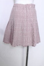 画像3: Ank Rouge / チェックプリーツスカート  ピンク S-26-05-30-039-CA-SK-HR-ZS (3)