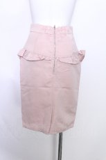 画像3: Honey Cinnamon / フリルタイトスカート F ピンク S-26-05-30-040-LO-SK-OW-ZS (3)