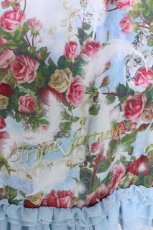 画像2: Triple fortune / 天空薔薇スカート  サックス S-26-05-30-043-EL-SK-HR-ZS (2)