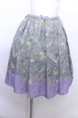 画像1: Franche Lippee / ボーダースカート  サックス S-26-05-30-048-LO-SK-AS-ZS (1)