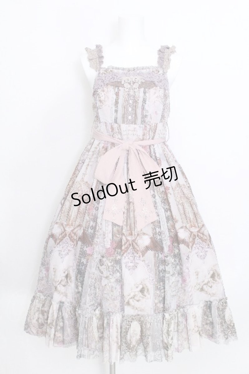 画像1: Ozz oneste / Valkrie神殿モチーフキャミワンピース  ピンク S-26-05-30-022-OO-OP-SZ-ZS (1)