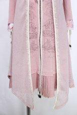 画像5: Ozz oneste / 肩出し和チャイナフロントジップワンピース  ピンク S-26-05-30-024-OO-OP-SZ-ZS (5)