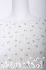 画像3: merry jenny / フラワーメロートップス  白ｘ青 S-26-06-01-003-LO-TO-HR-ZS (3)