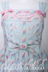 画像3: Angelic Pretty / Sugary Carnivalジャンパースカート  サックス S-26-06-01-028-AP-OP-HR-ZS (3)