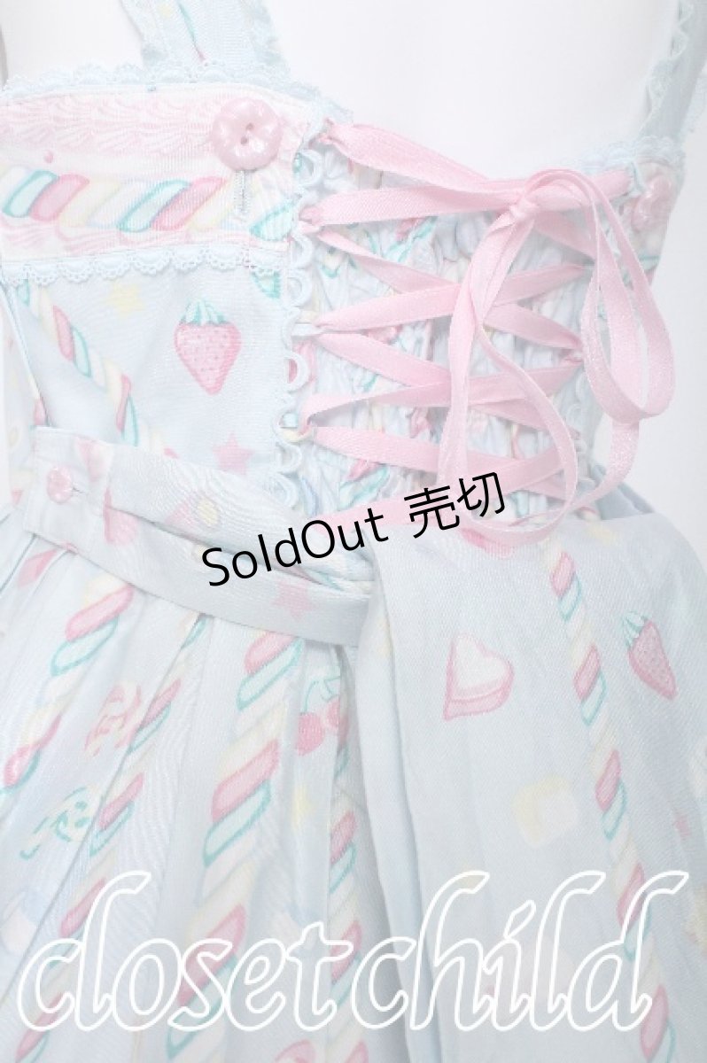 画像5: Angelic Pretty / Sugary Carnivalジャンパースカート  サックス S-26-06-01-028-AP-OP-HR-ZS (5)