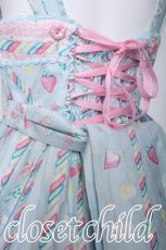 画像5: Angelic Pretty / Sugary Carnivalジャンパースカート  サックス S-26-06-01-028-AP-OP-HR-ZS (5)