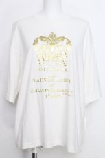 画像1: Jane Marple / PLATINUM JUBILEETシャツ  オフ S-26-06-01-1001-JM-TO-AS-ZS (1)