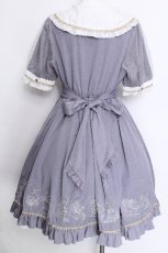 画像2: Amavel / Fortune Horoscopeチュールスリーブワンピース  ブルーグレー S-26-06-01-1037-CA-BL-AS-ZS (2)