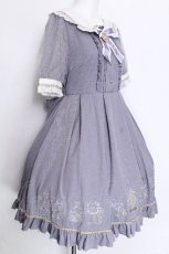画像3: Amavel / Fortune Horoscopeチュールスリーブワンピース  ブルーグレー S-26-06-01-1037-CA-BL-AS-ZS (3)