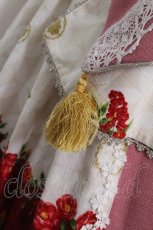 画像5: metamorphose / 風花のゆきうさぎプリーツジャンパースカート 1 オフｘピンク S-26-06-01-1017-ME-OP-HR-ZS (5)