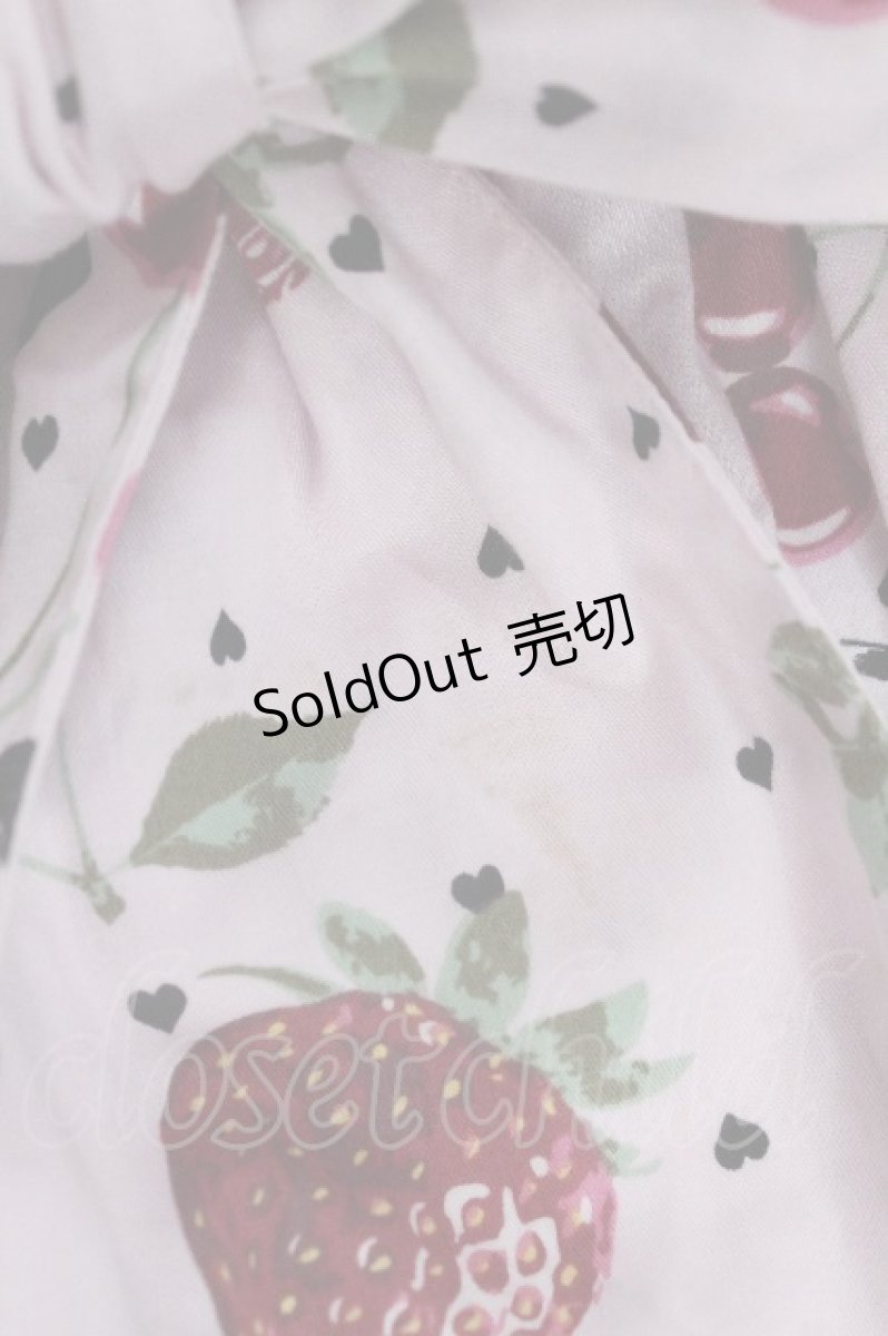画像3: metamorphose / Lady Fruit 半袖ワンピース  ピンク S-26-06-01-1019-ME-OP-HR-ZS (3)