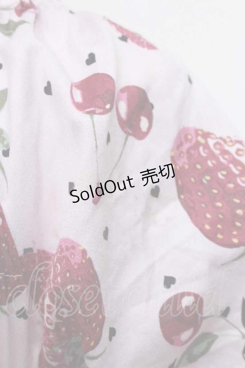 画像4: metamorphose / Lady Fruit 半袖ワンピース  ピンク S-26-06-01-1019-ME-OP-HR-ZS (4)
