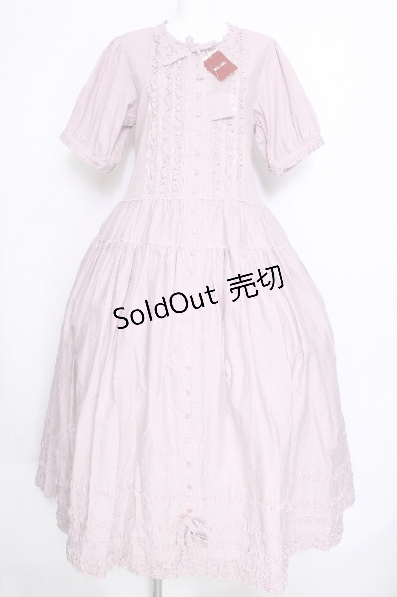 画像1: PINK HOUSE / ローンフリルワンピース  ラベンダー S-26-06-01-1026-LO-OP-AS-ZS (1)