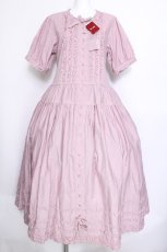 画像1: PINK HOUSE / ローンフリルワンピース  ラベンダー S-26-06-01-1026-LO-OP-AS-ZS (1)