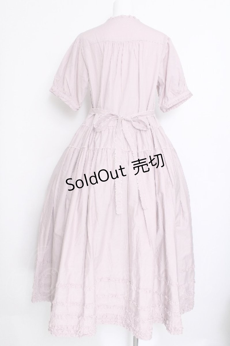 画像2: PINK HOUSE / ローンフリルワンピース  ラベンダー S-26-06-01-1026-LO-OP-AS-ZS (2)