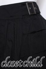 画像4: PEACE NOW / ティアードイレヘムスカート  黒 S-26-06-01-048-PU-SK-HR-ZS (4)