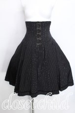 画像1: EXCENTRIQUE / 14SP BISHOPコルセットスカート S/M 黒 S-26-06-01-051-EL-SK-HR-ZS (1)