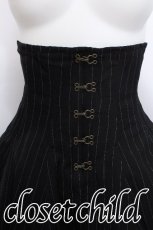 画像3: EXCENTRIQUE / 14SP BISHOPコルセットスカート S/M 黒 S-26-06-01-051-EL-SK-HR-ZS (3)
