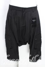 画像1: BPN FOR MEN / サルエルパンツ  黒 S-26-06-01-054-GO-PA-HR-ZS (1)