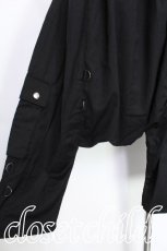 画像3: BPN FOR MEN / サルエルパンツ  黒 S-26-06-01-054-GO-PA-HR-ZS (3)