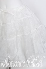 画像3: axes femme kawaii / オーガンジーパニエ  白 S-26-06-01-060-AX-SK-HR-ZS (3)